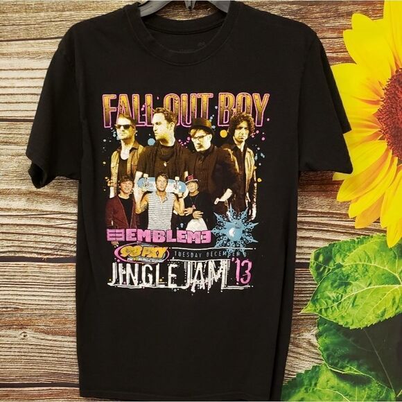 Fall out boys Ganes tee shirt Medium Pre-owned - Picture 1 of 4